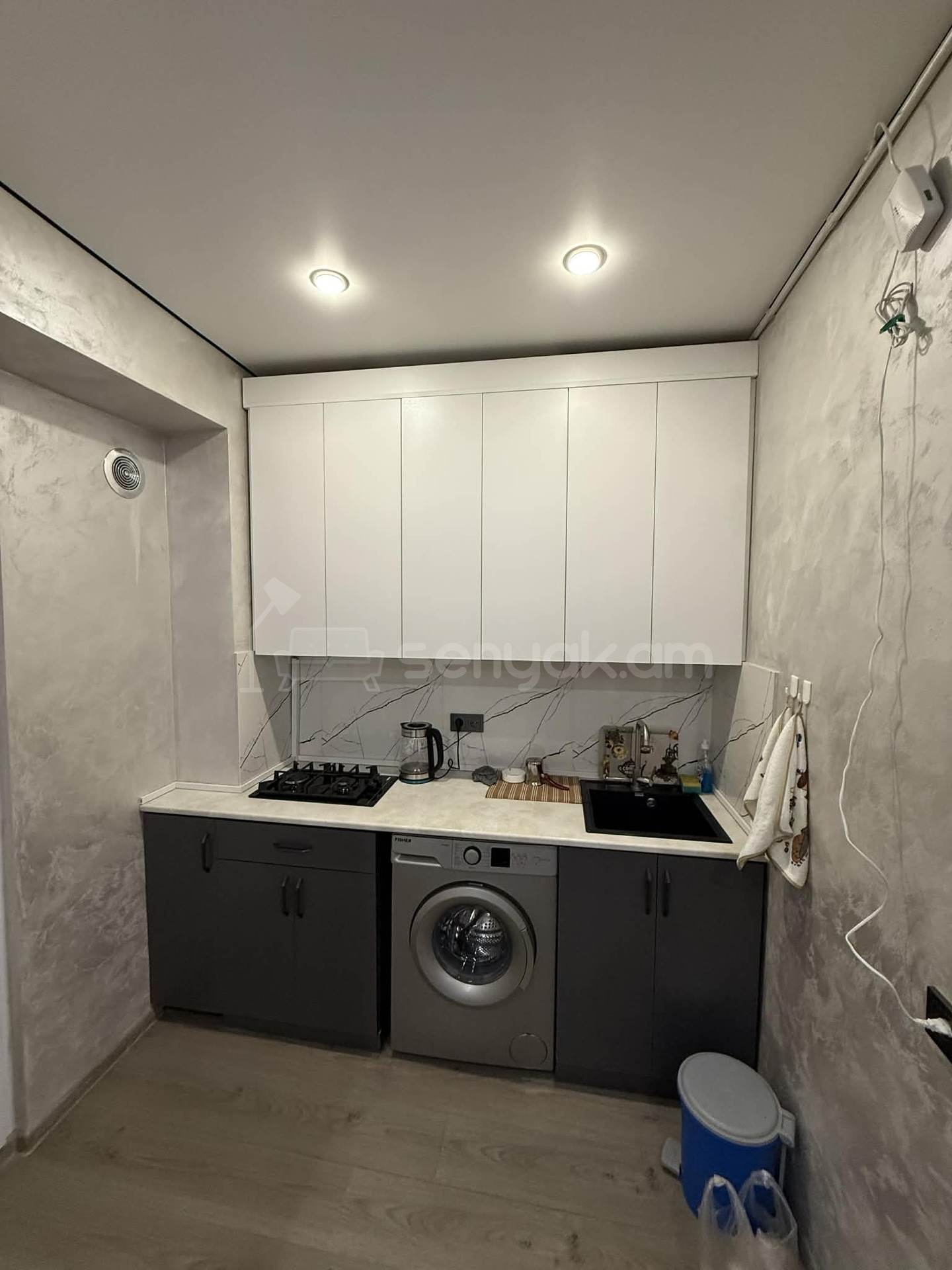 1 Սենյականոց Բնակարան, 45քմ, 2/5 հարկ, Դիզայներական Վերանորոգված