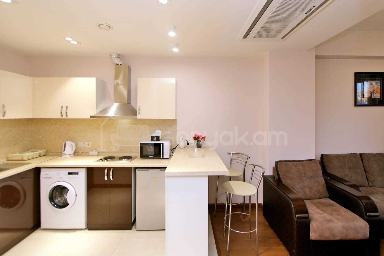 2 Սենյականոց Բնակարան Նորակառույցում, 55քմ, 6/15 հարկ, Դիզայներական Վերանորոգված