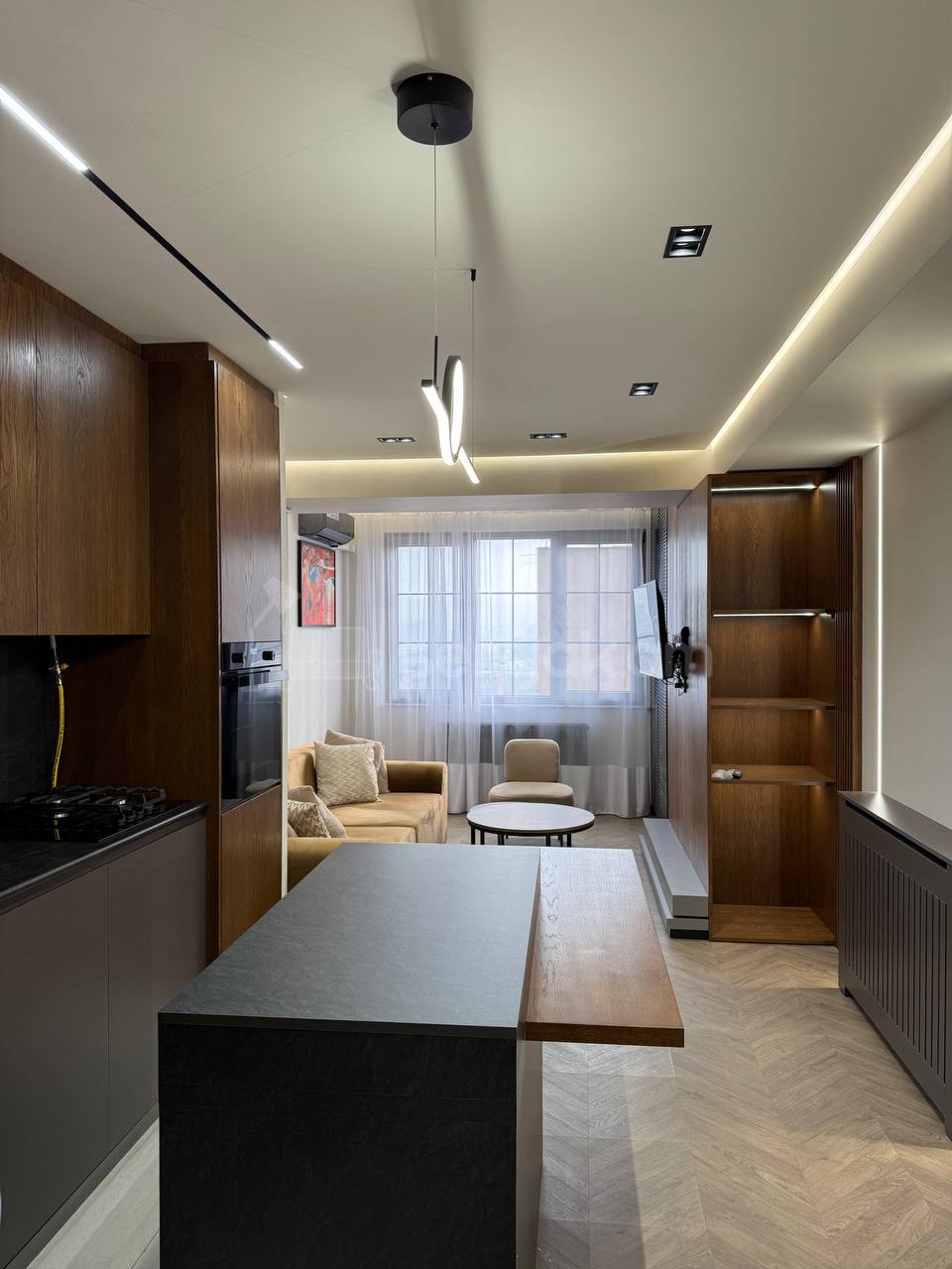 2 Սենյականոց Բնակարան, 40քմ, 16/16 հարկ, Դիզայներական Վերանորոգված, Կահավորված