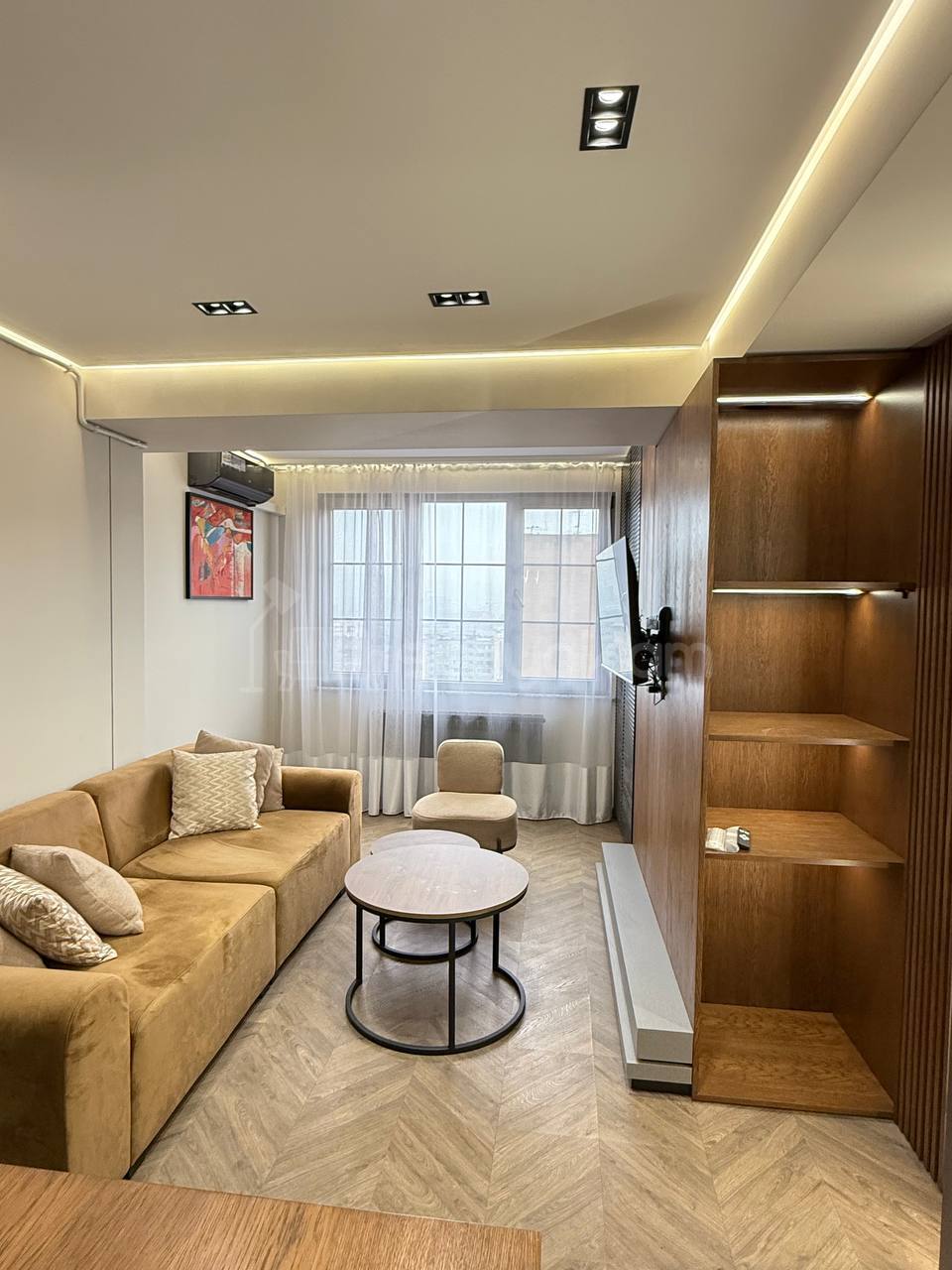 2 Սենյականոց Բնակարան, 40քմ, 16/16 հարկ, Դիզայներական Վերանորոգված, Կահավորված