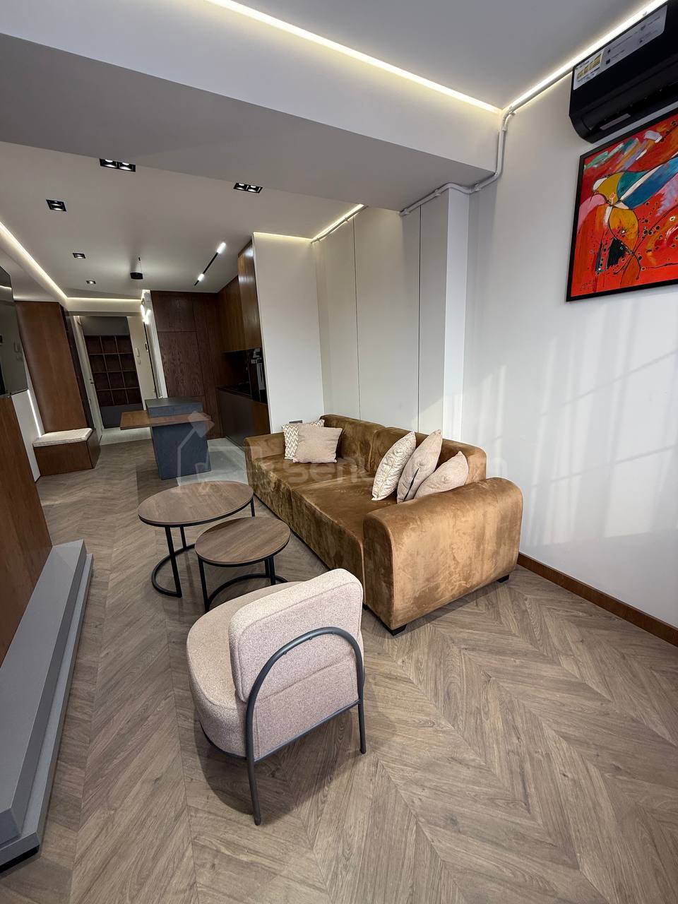 2 Սենյականոց Բնակարան, 40քմ, 16/16 հարկ, Դիզայներական Վերանորոգված, Կահավորված