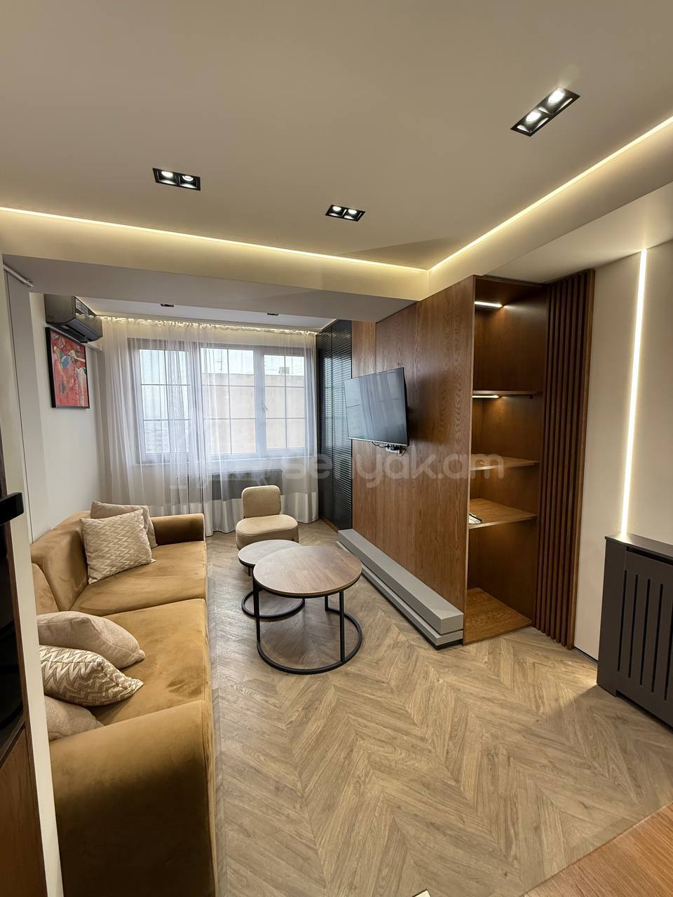 2 Սենյականոց Բնակարան, 40քմ, 16/16 հարկ, Դիզայներական Վերանորոգված, Կահավորված