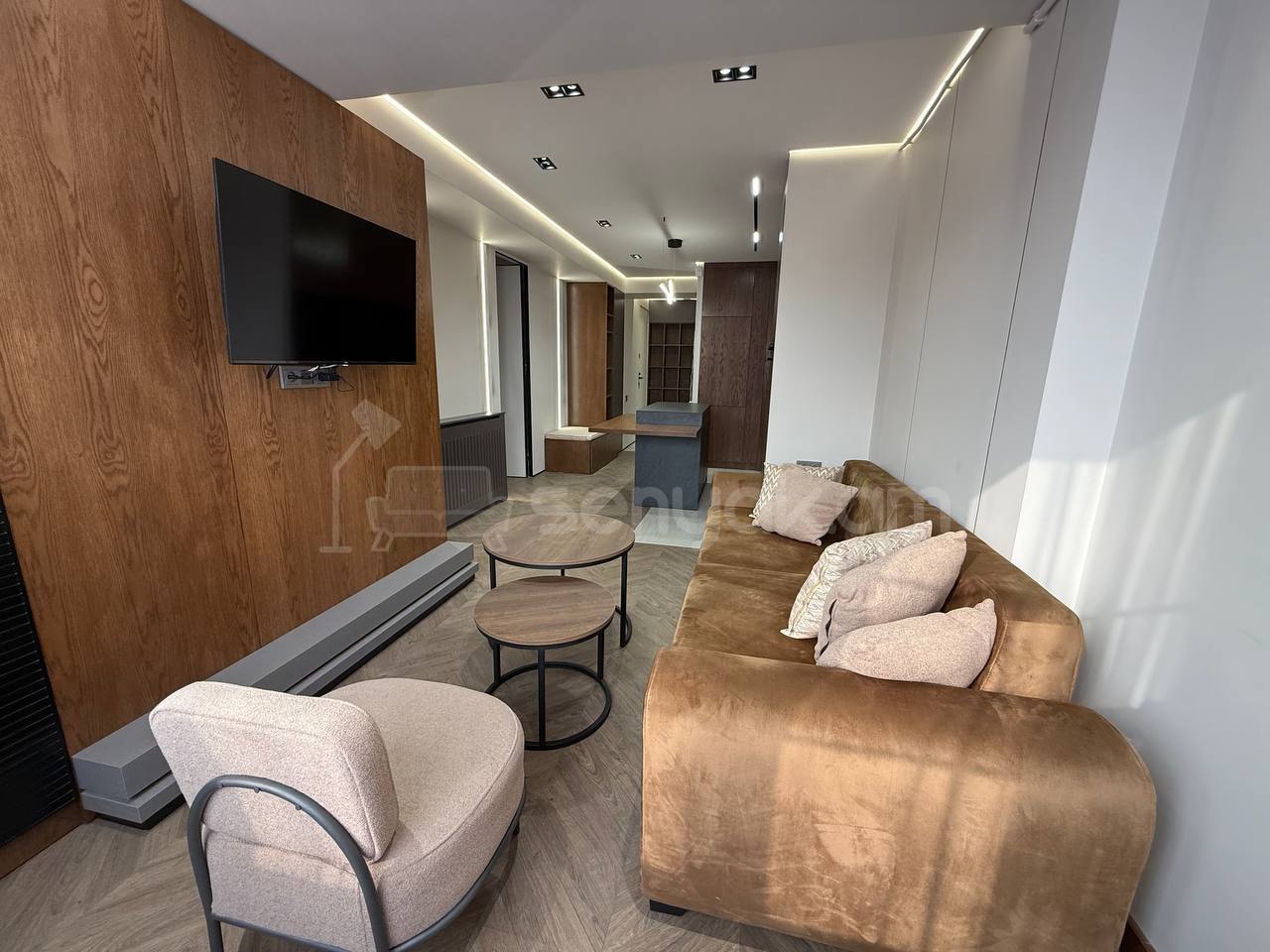 2 Սենյականոց Բնակարան, 40քմ, 16/16 հարկ, Դիզայներական Վերանորոգված, Կահավորված