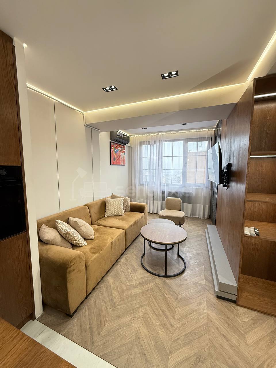 2 Սենյականոց Բնակարան, 40քմ, 16/16 հարկ, Դիզայներական Վերանորոգված, Կահավորված