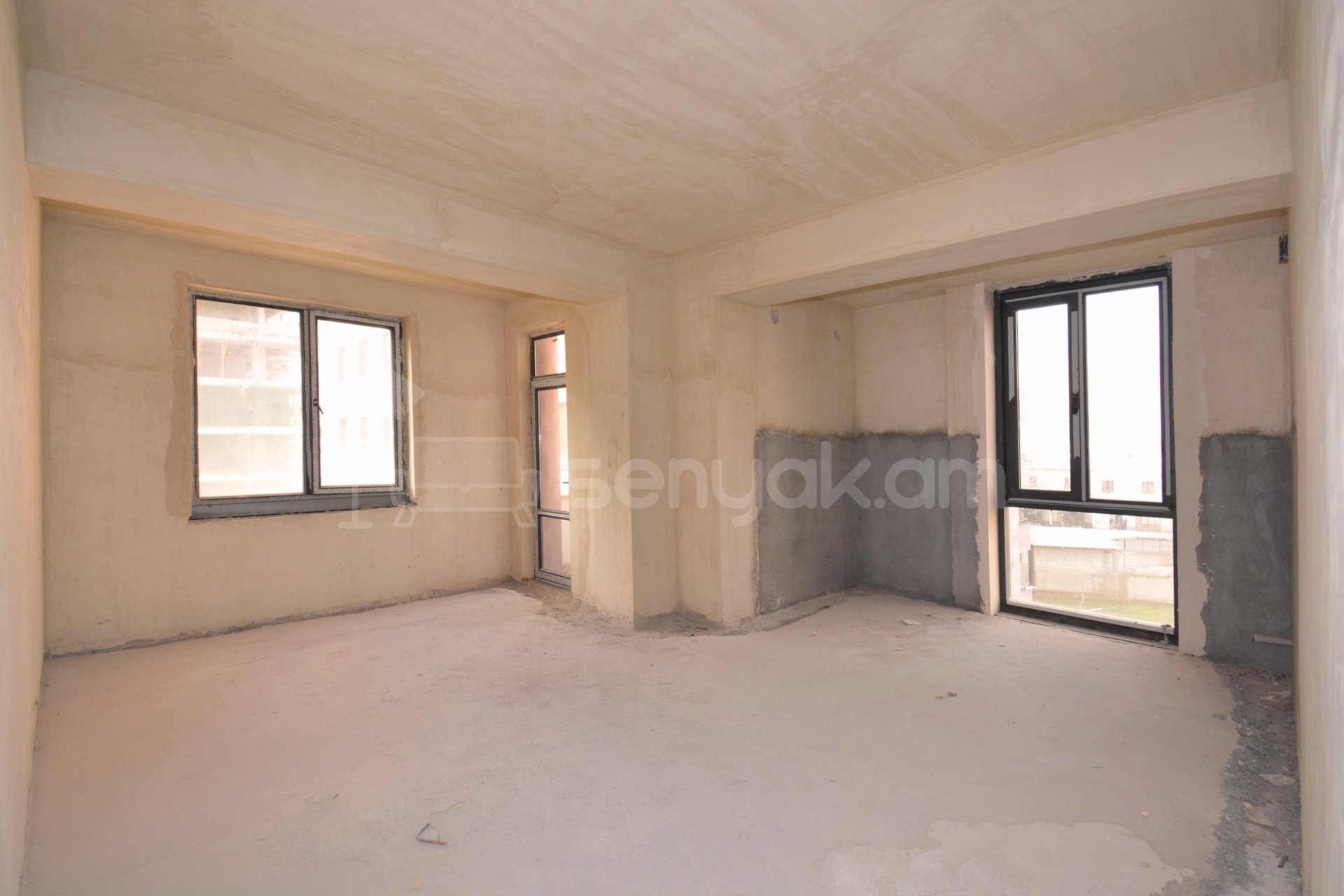 3 Սենյականոց Բնակարան Նորակառույցում, 80քմ, 4/16 հարկ, Զրոյական Վիճակում