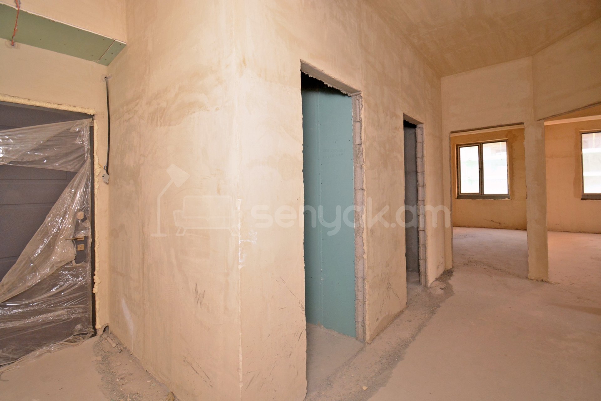 3 Սենյականոց Բնակարան Նորակառույցում, 80քմ, 4/16 հարկ, Զրոյական Վիճակում