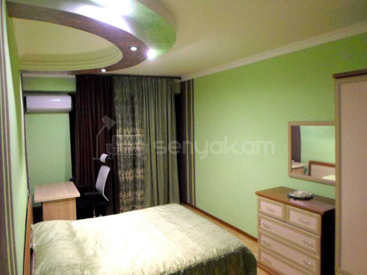 4 Սենյականոց Բնակարան Նորակառույց Քարե Շենքում, 91քմ, 2/10 հարկ, Կապիտալ Վերանորոգված, Կահավորված