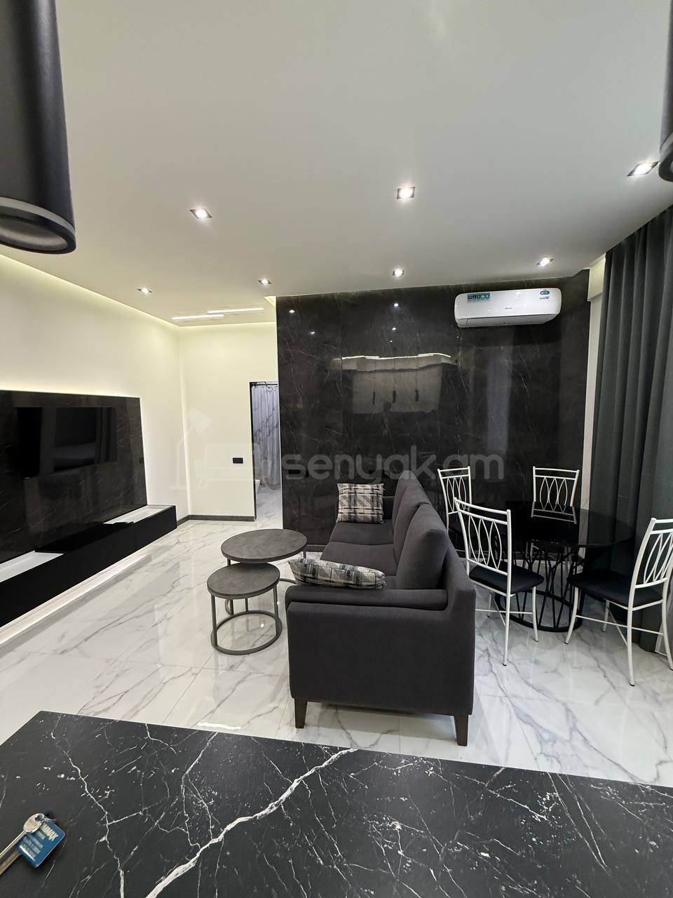 2 Սենյականոց Բնակարան Նորակառույցում, 50քմ, 4/5 հարկ, Կապիտալ Վերանորոգված, Կահավորված