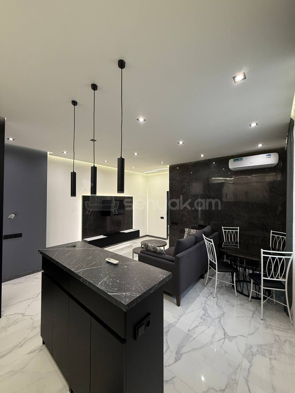 2 Սենյականոց Բնակարան Նորակառույցում, 50քմ, 4/5 հարկ, Կապիտալ Վերանորոգված, Կահավորված