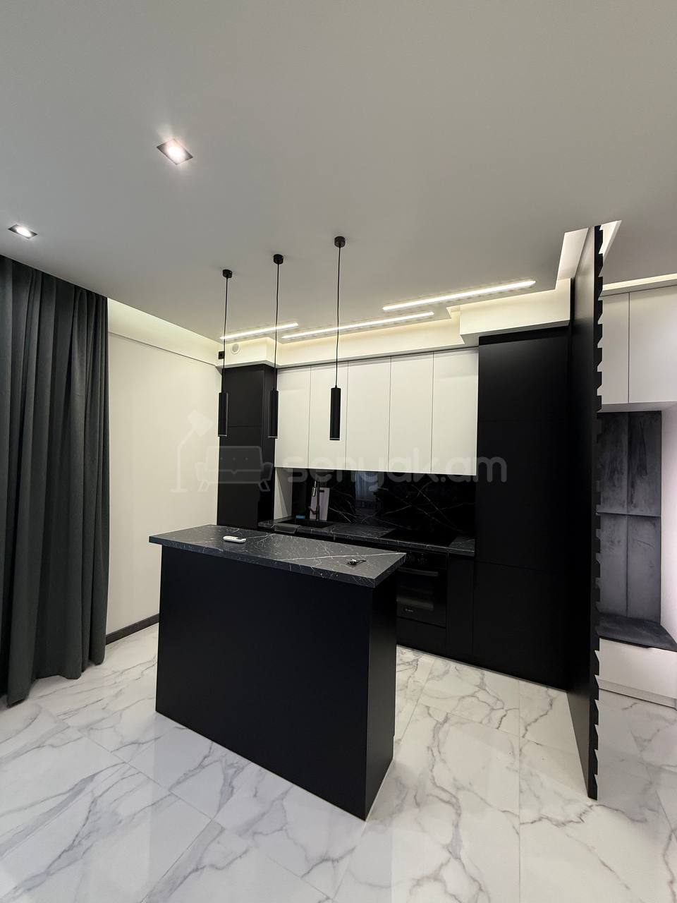 2 Սենյականոց Բնակարան Նորակառույցում, 50քմ, 4/5 հարկ, Կապիտալ Վերանորոգված, Կահավորված