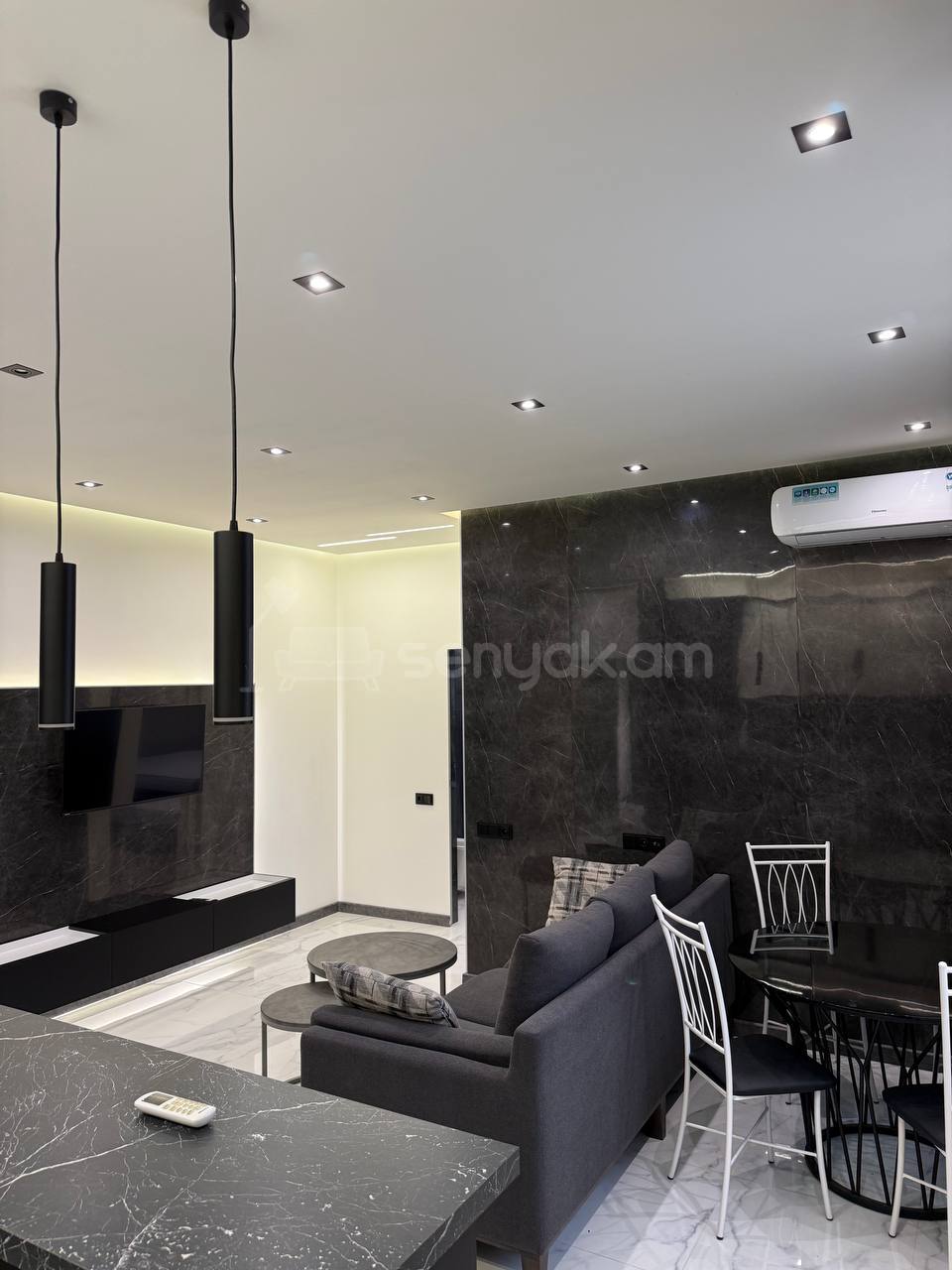 2 Սենյականոց Բնակարան Նորակառույցում, 50քմ, 4/5 հարկ, Կապիտալ Վերանորոգված, Կահավորված