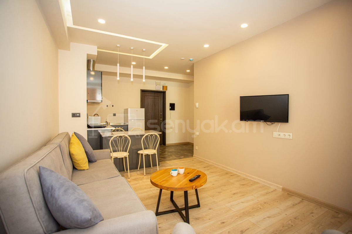 2 Սենյականոց Բնակարան Նորակառույցում, 50քմ, 5/12 հարկ, Դիզայներական Վերանորոգված