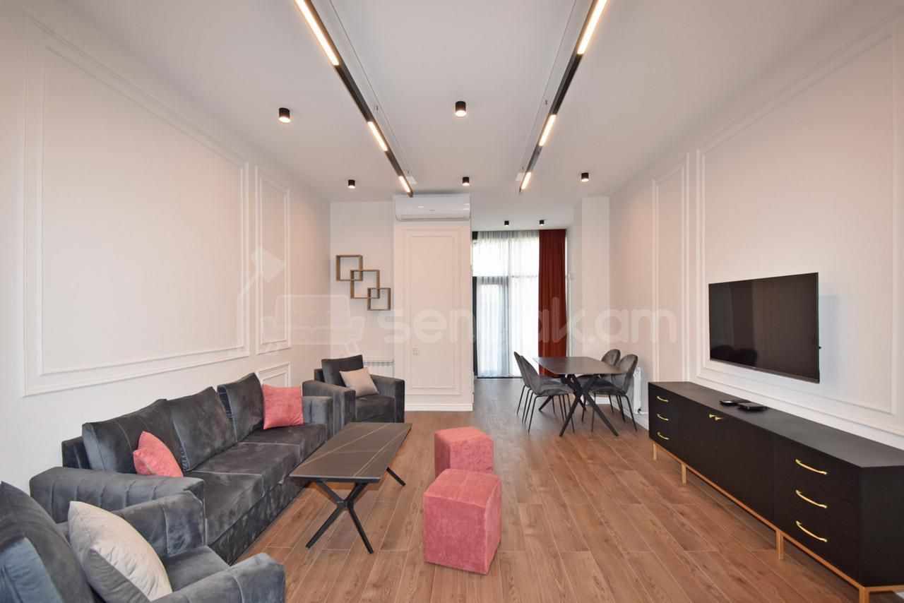 3 Սենյականոց Բնակարան Նորակառույցում, 80քմ, 8/12 հարկ, Դիզայներական Վերանորոգված