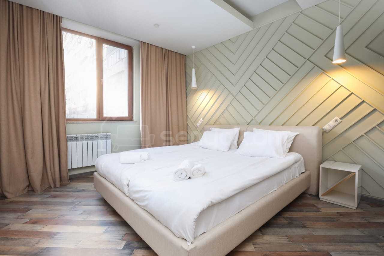 3 Սենյականոց Բնակարան Նորակառույցում, 80քմ, 7/12 հարկ, Դիզայներական Վերանորոգված