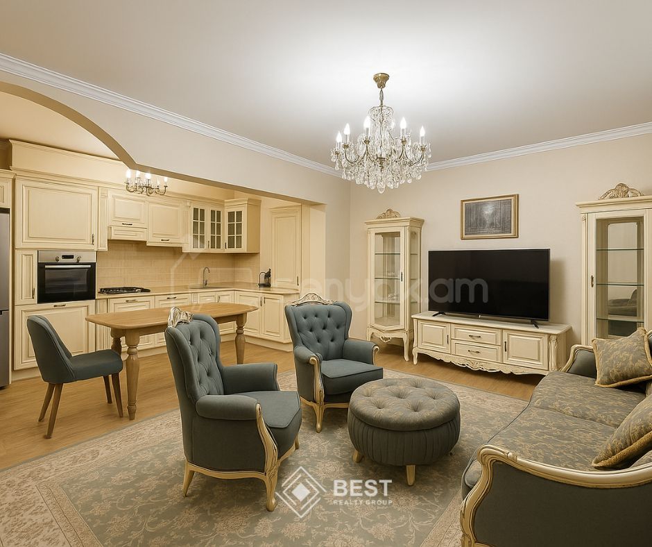 3 Սենյականոց Բնակարան Նորակառույցում, 92քմ, 11/12 հարկ, Կապիտալ Վերանորոգված