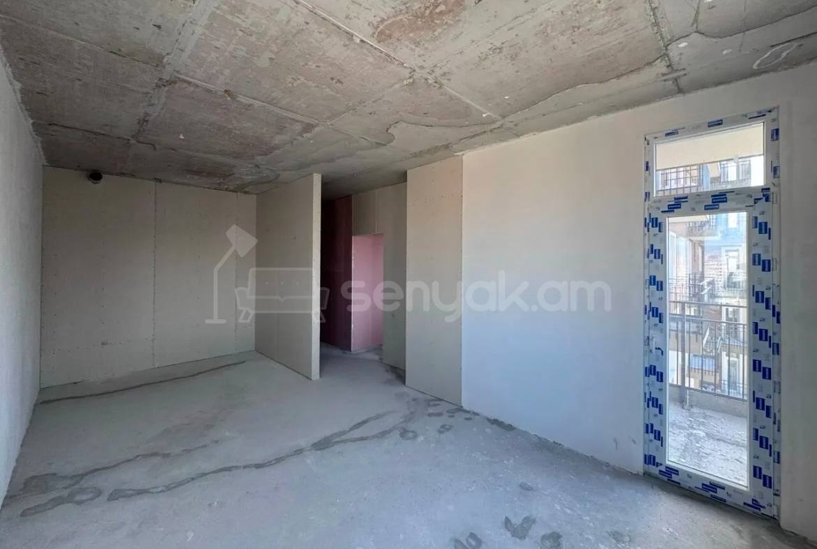 2 Սենյականոց Բնակարան, 53քմ, 10/13 հարկ, Զրոյական Վիճակում