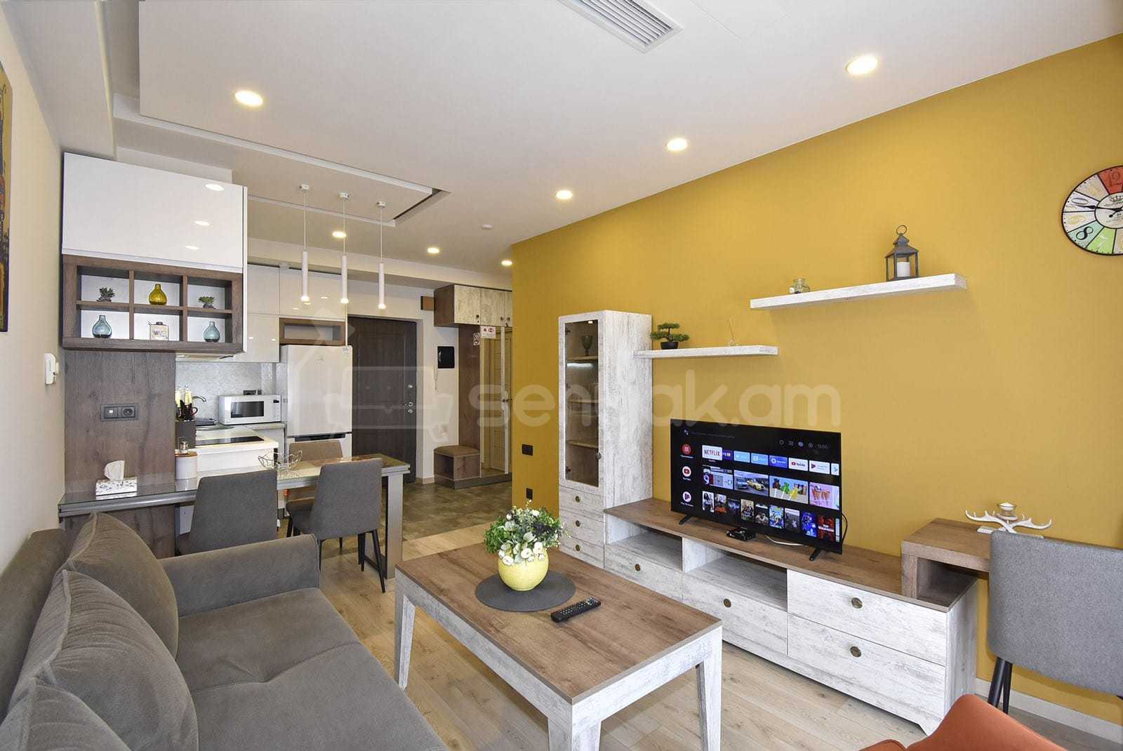 2 Սենյականոց Բնակարան Նորակառույցում, 55քմ, 5/16 հարկ, Դիզայներական Վերանորոգված