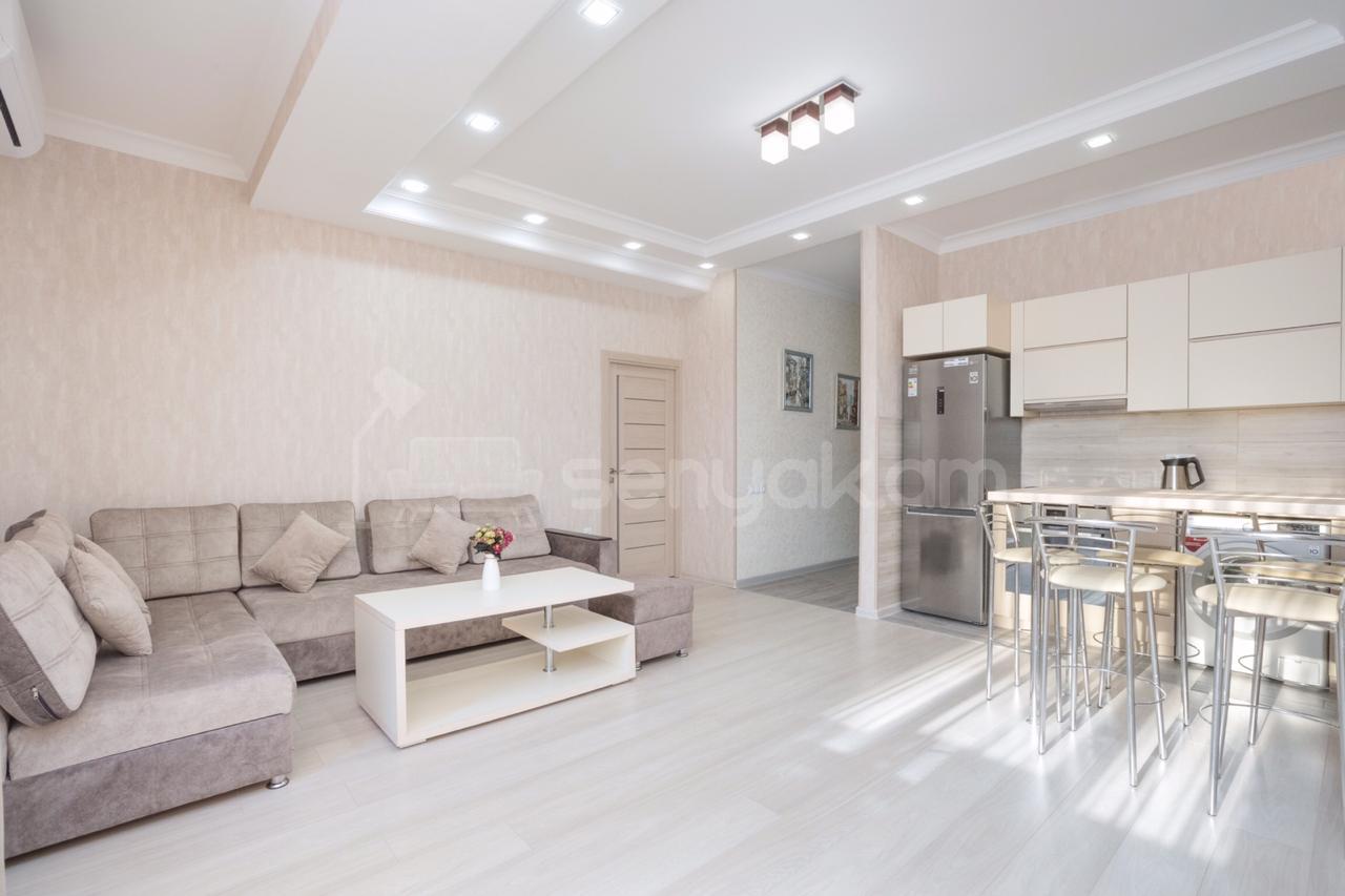 2 Սենյականոց Բնակարան Նորակառույցում, 55քմ, 7/12 հարկ, Դիզայներական Վերանորոգված