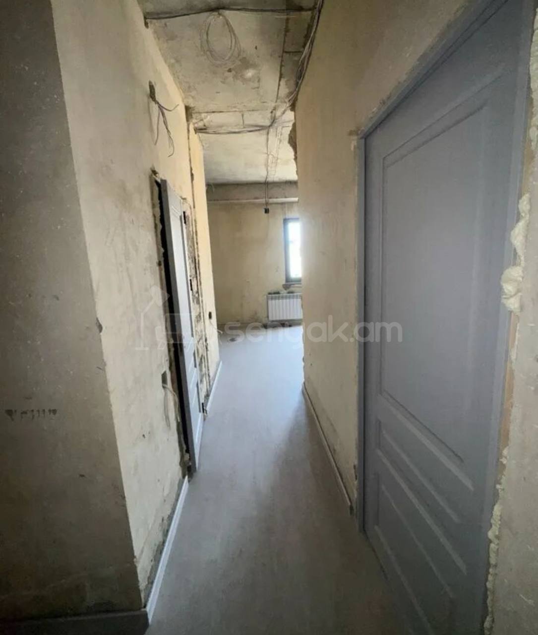 2 Սենյականոց Բնակարան, 44քմ, 9/12 հարկ, Զրոյական Վիճակում