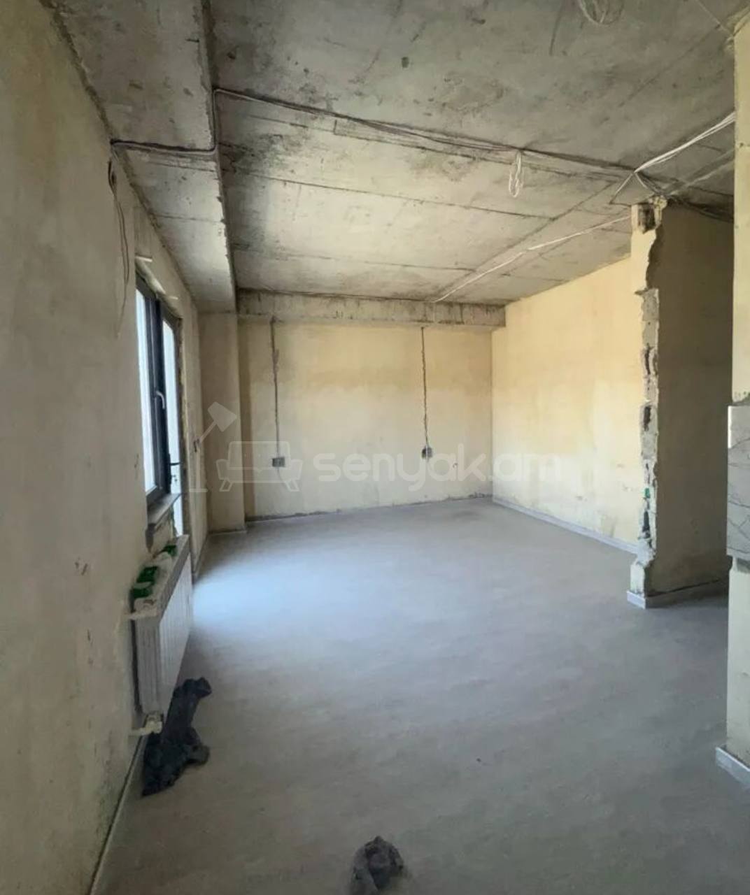 2 Սենյականոց Բնակարան, 44քմ, 9/12 հարկ, Զրոյական Վիճակում