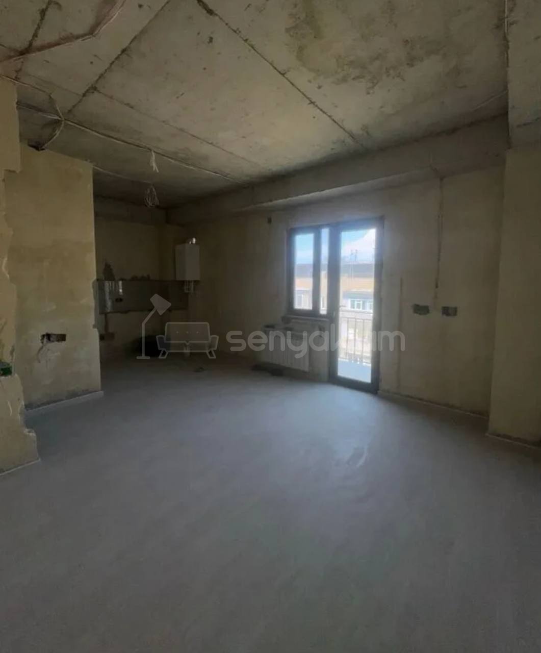 2 Սենյականոց Բնակարան, 44քմ, 9/12 հարկ, Զրոյական Վիճակում