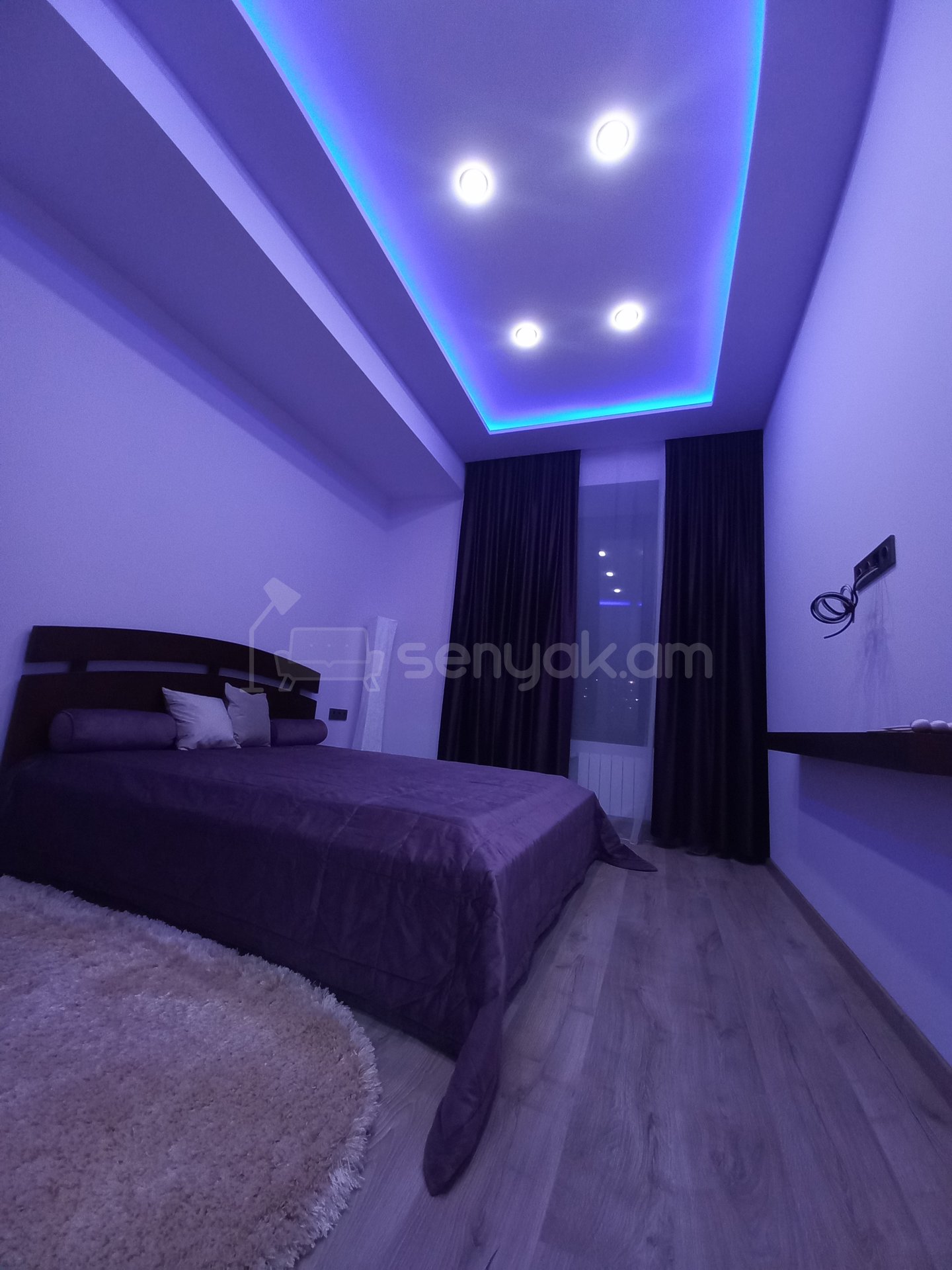 2 Սենյականոց Բնակարան Նորակառույցում, 50քմ, 9/14 հարկ, Դիզայներական Վերանորոգված, Կահավորված, Արևկող