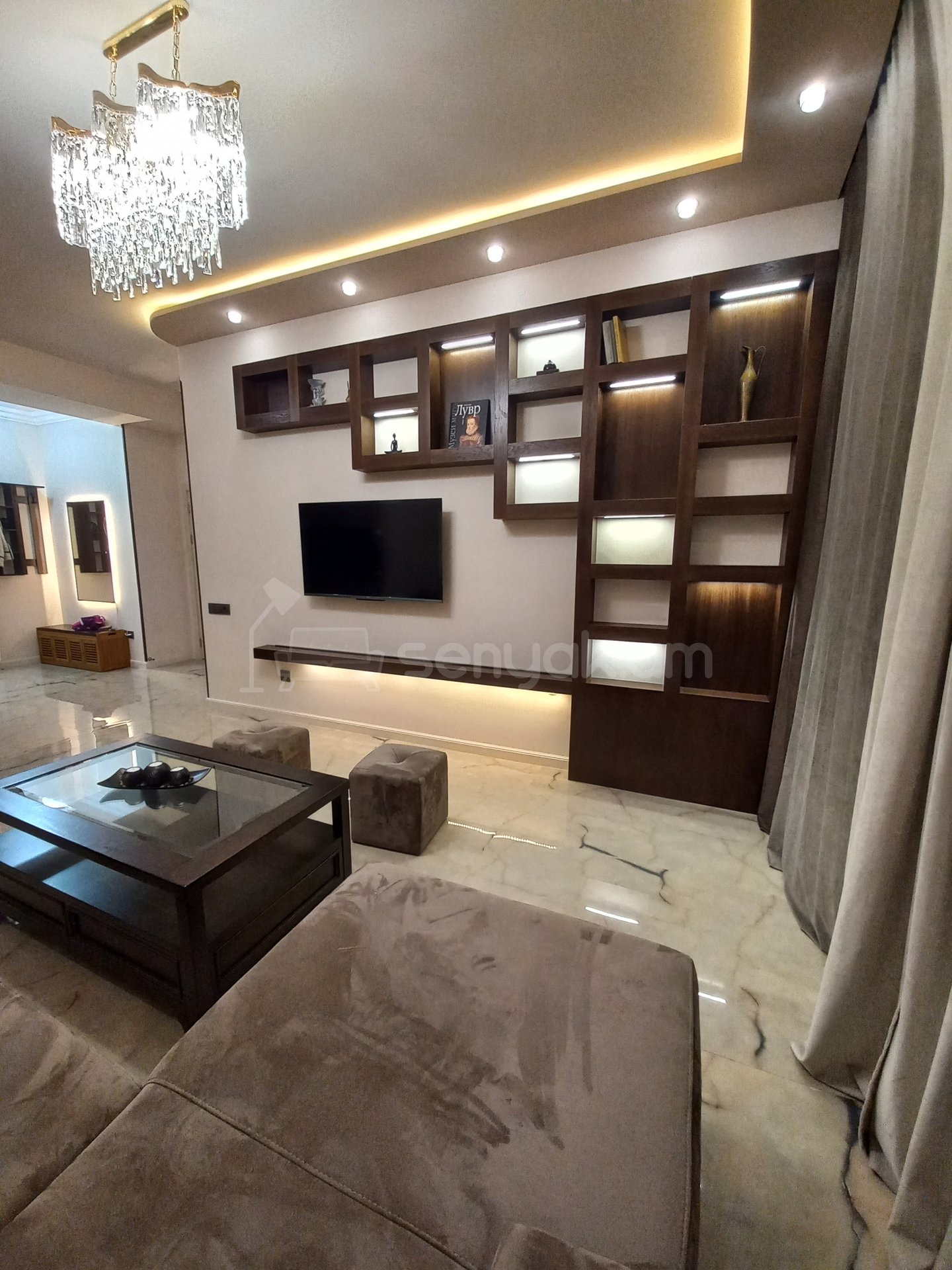 2 Սենյականոց Բնակարան Նորակառույցում, 50քմ, 9/14 հարկ, Դիզայներական Վերանորոգված, Կահավորված, Արևկող