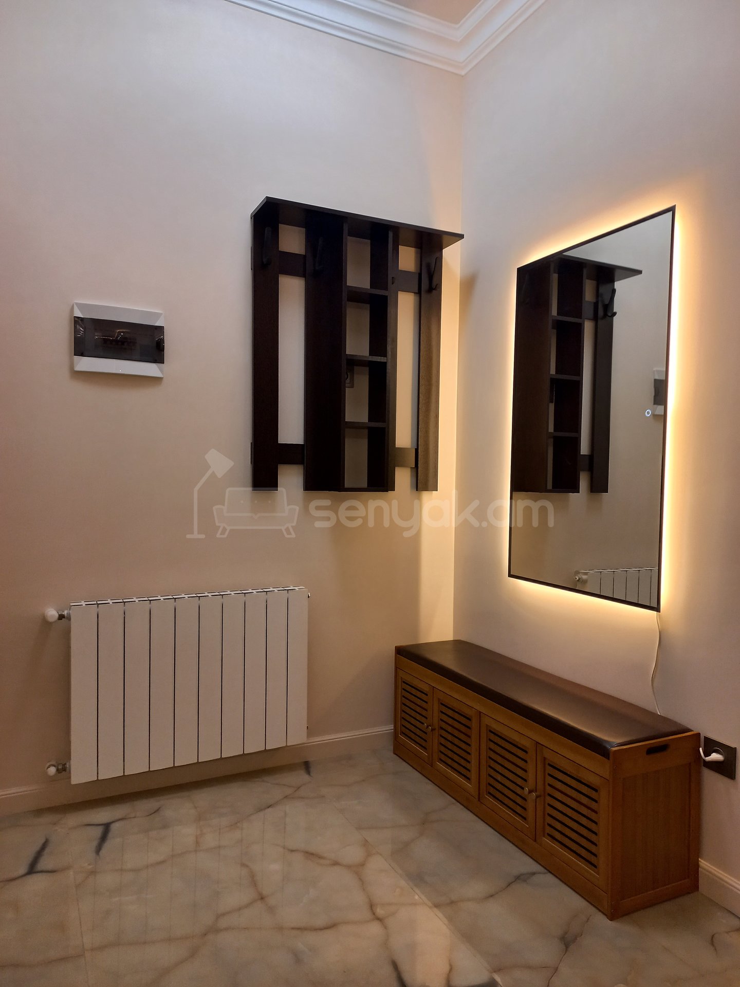 2 Սենյականոց Բնակարան Նորակառույցում, 50քմ, 9/14 հարկ, Դիզայներական Վերանորոգված, Կահավորված, Արևկող