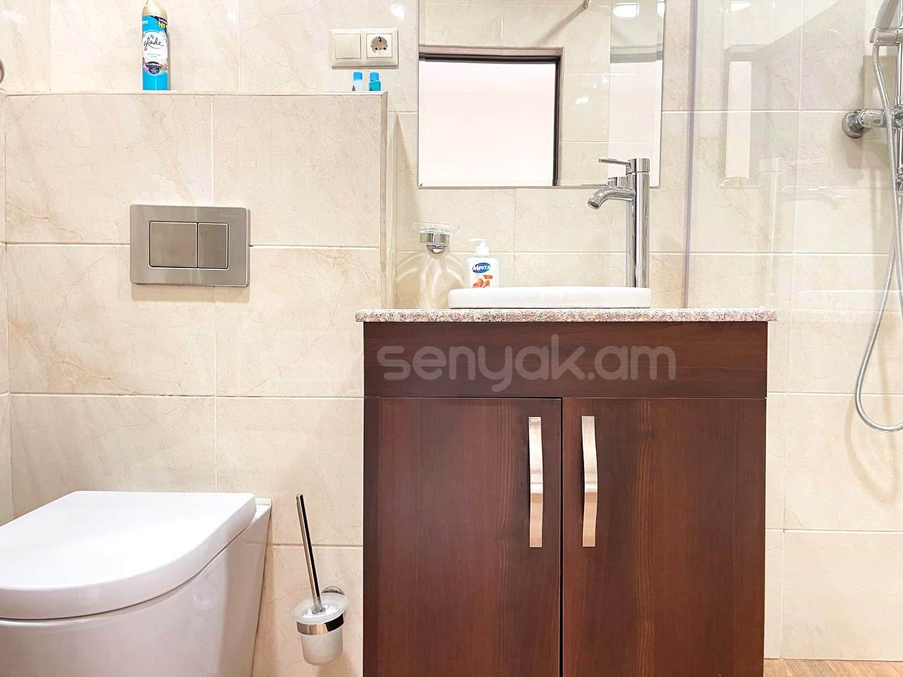 2 Սենյականոց Բնակարան Նորակառույցում, 55քմ, 8/12 հարկ, Դիզայներական Վերանորոգված