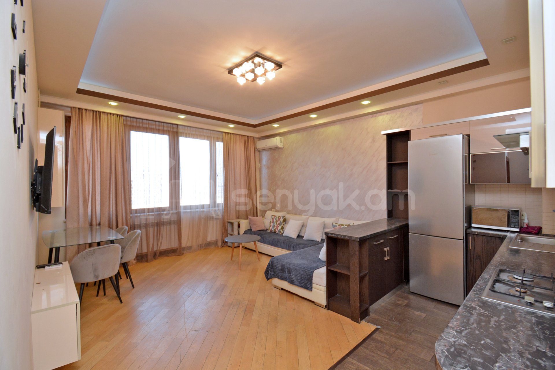 2 Սենյականոց Բնակարան Նորակառույցում, 53քմ, 2/11 հարկ, Կապիտալ Վերանորոգված