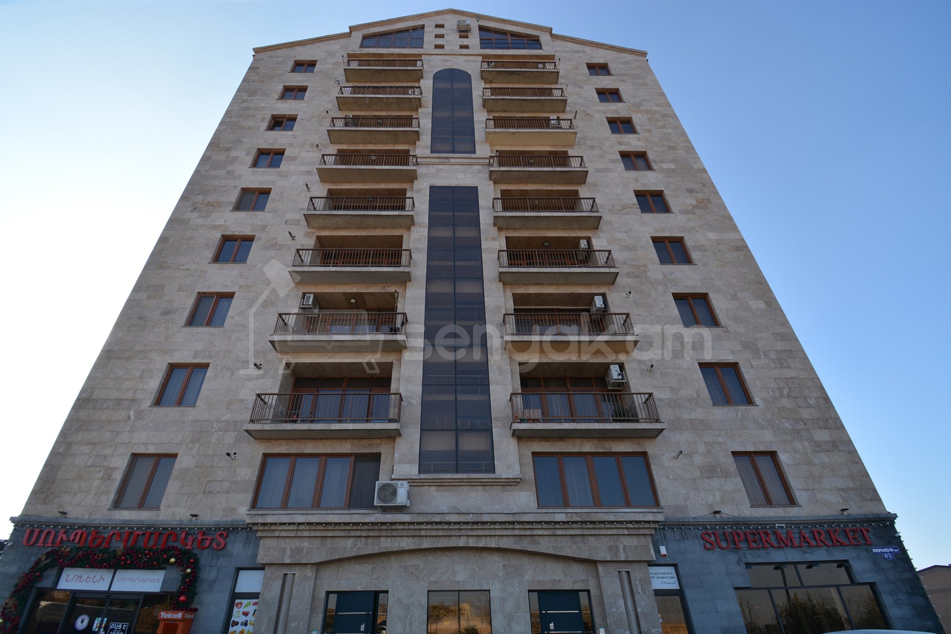 2 Սենյականոց Բնակարան Նորակառույցում, 53քմ, 2/11 հարկ, Կապիտալ Վերանորոգված