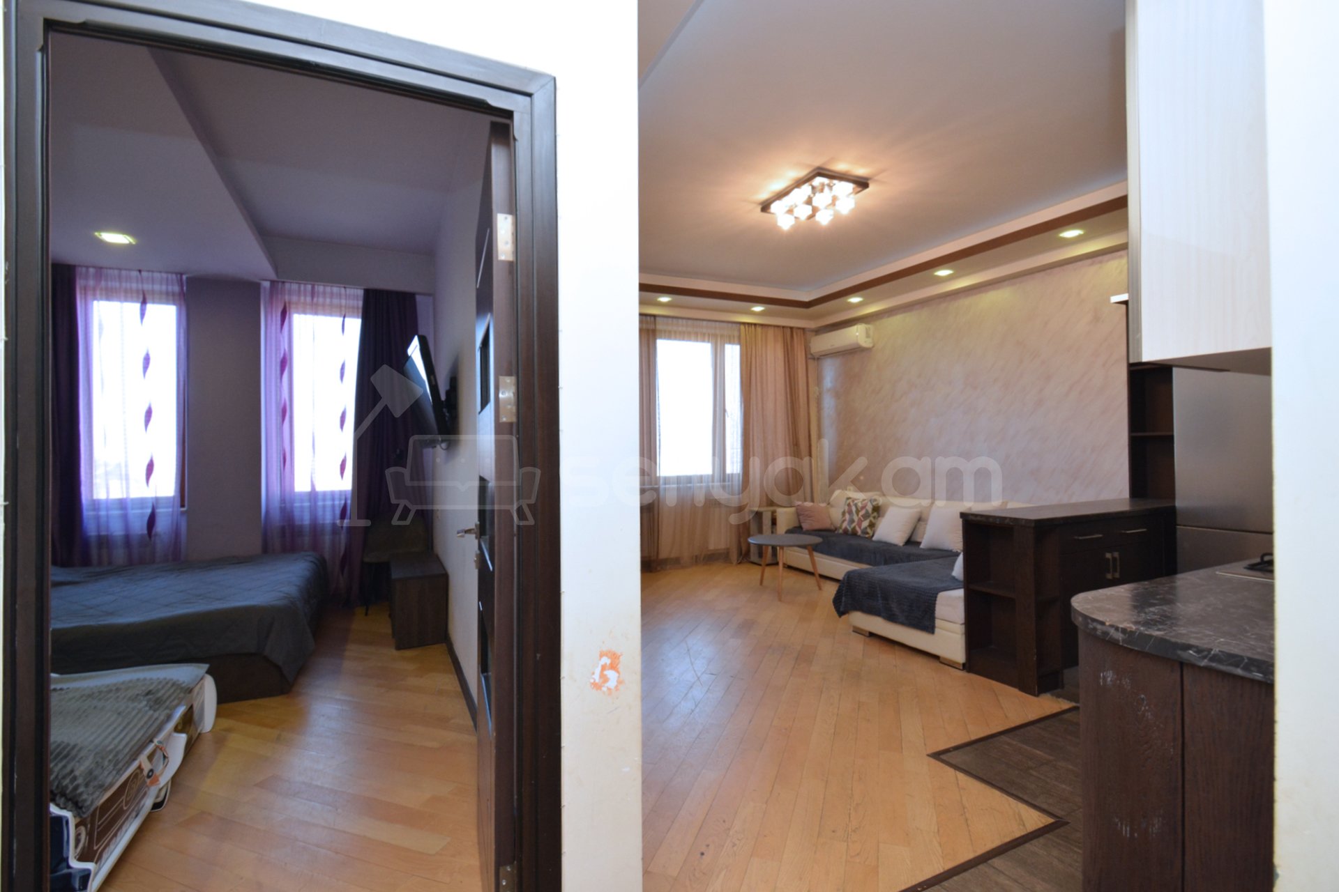 2 Սենյականոց Բնակարան Նորակառույցում, 53քմ, 2/11 հարկ, Կապիտալ Վերանորոգված