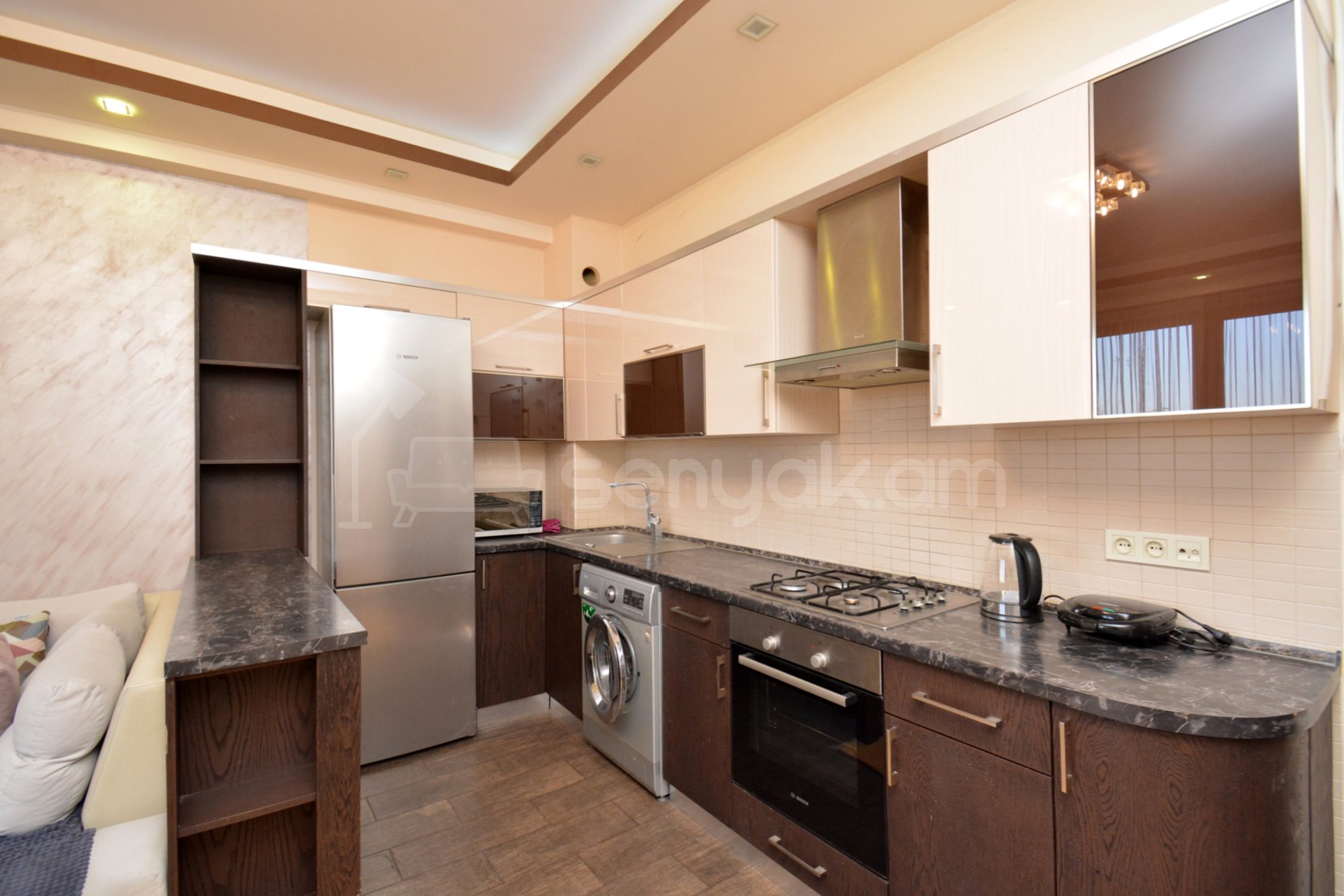 2 Սենյականոց Բնակարան Նորակառույցում, 53քմ, 2/11 հարկ, Կապիտալ Վերանորոգված