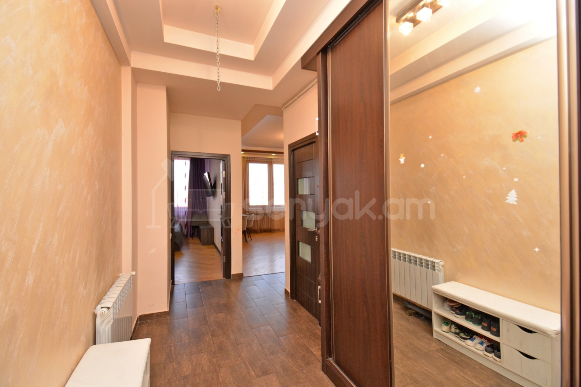 2 Սենյականոց Բնակարան Նորակառույցում, 53քմ, 2/11 հարկ, Կապիտալ Վերանորոգված