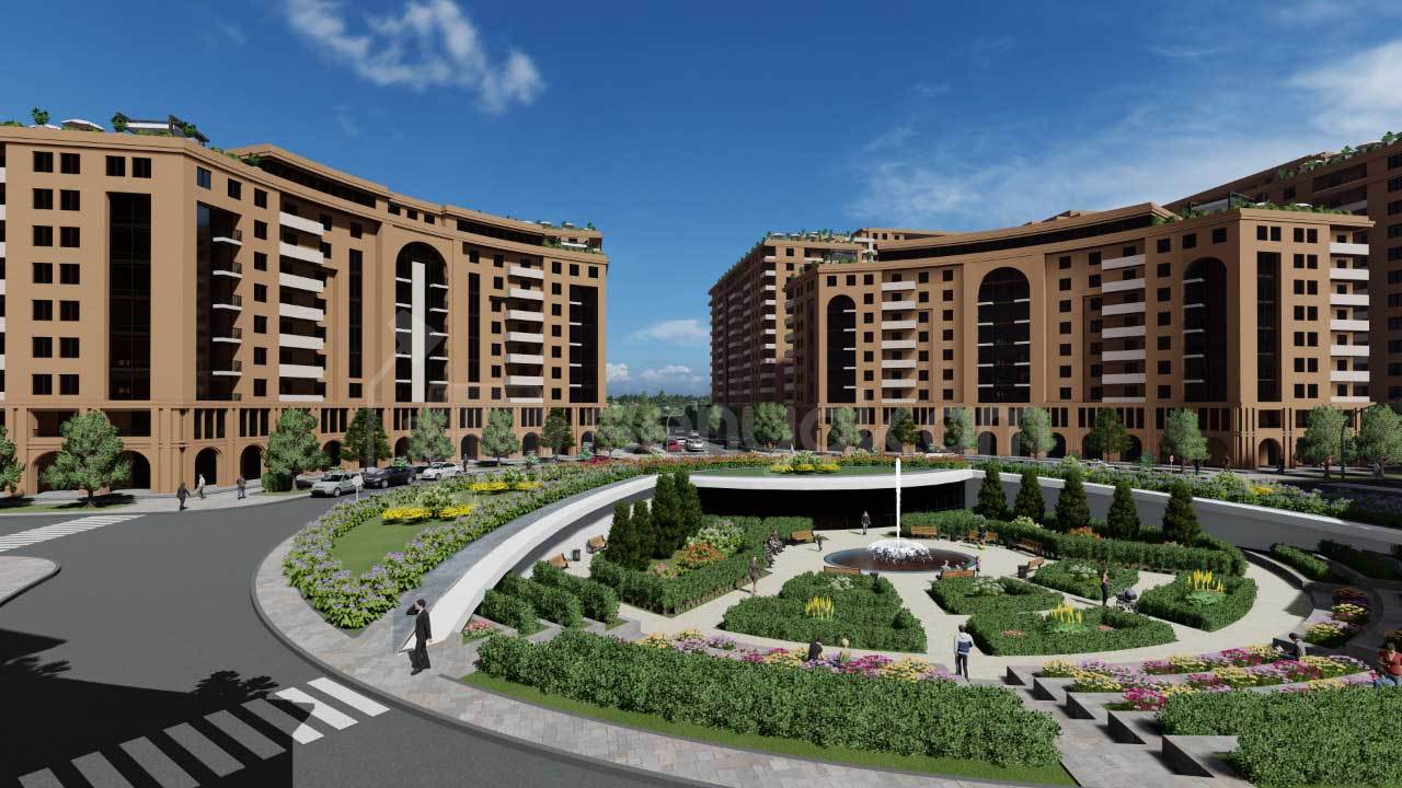 2 Սենյականոց Բնակարան Նորակառույցում, 64քմ, 3/13 հարկ, Զրոյական Վիճակում