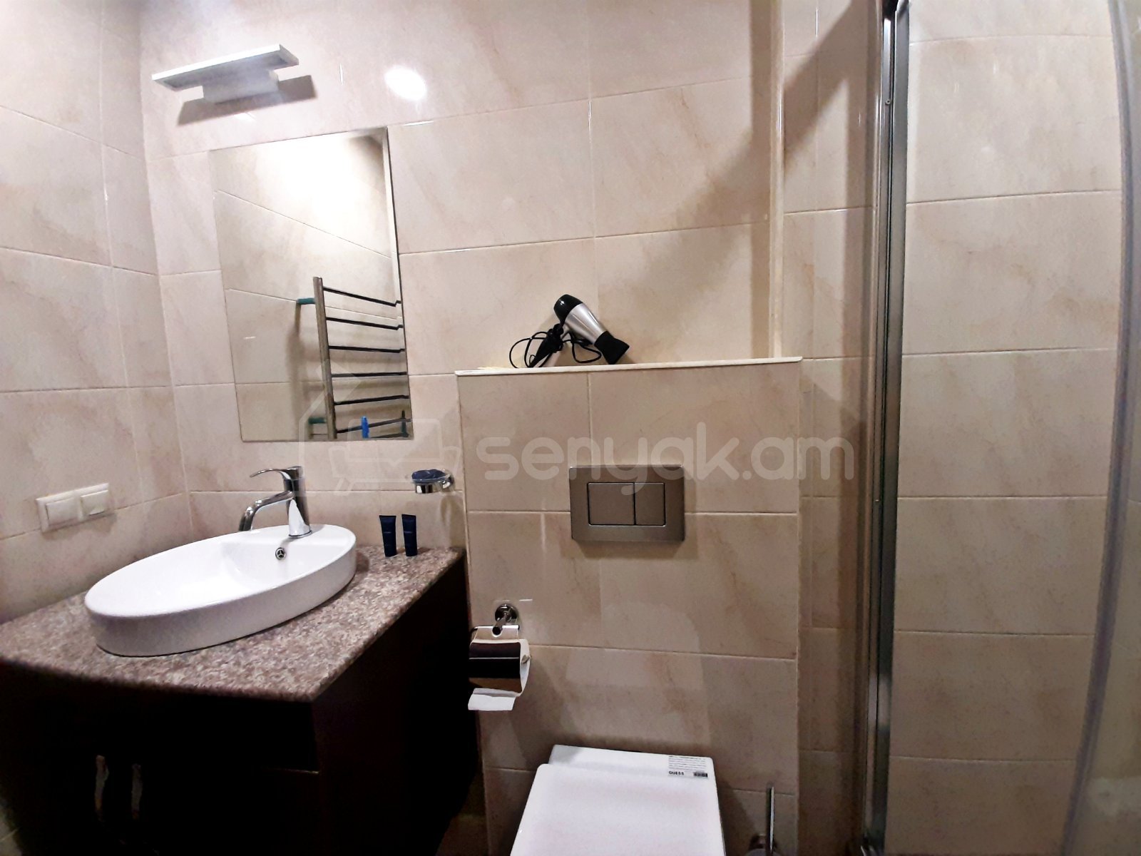 2 Սենյականոց Բնակարան Նորակառույցում, 55քմ, 8/15 հարկ, Դիզայներական Վերանորոգված