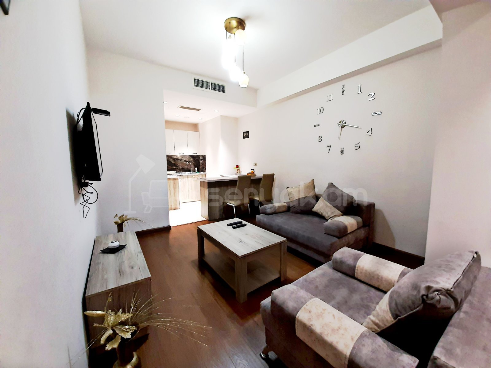 2 Սենյականոց Բնակարան Նորակառույցում, 55քմ, 8/15 հարկ, Դիզայներական Վերանորոգված