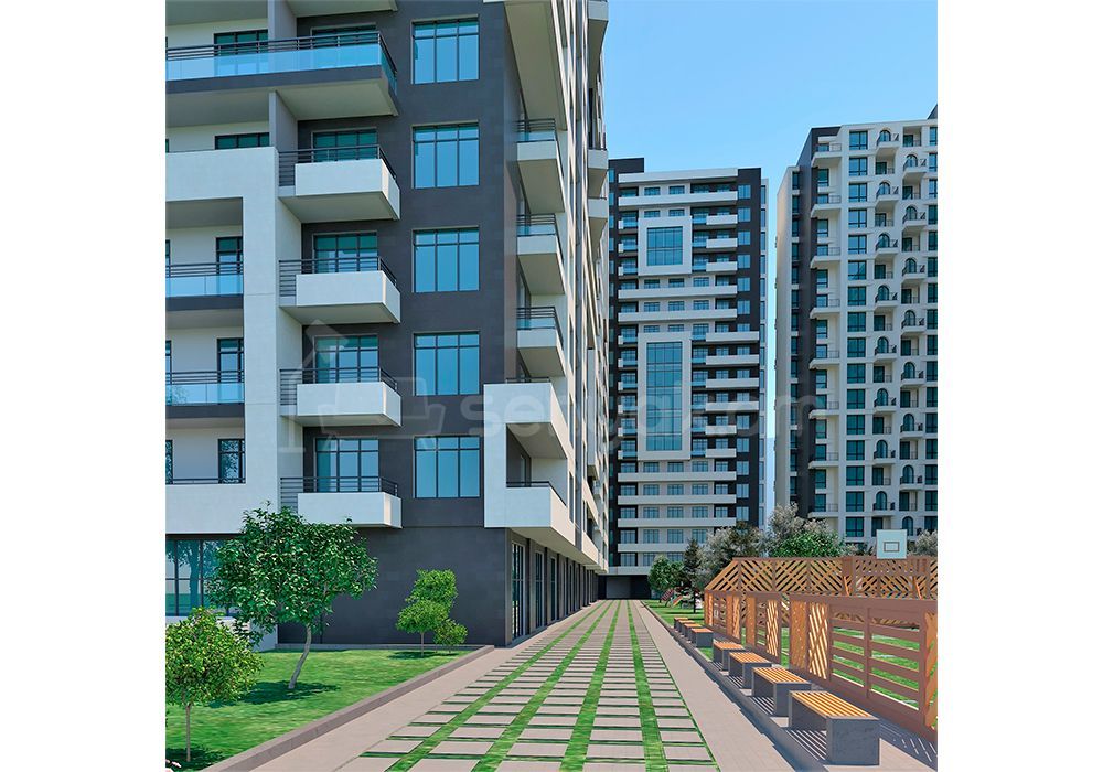 2 Սենյականոց Բնակարան Նորակառույցում, 60քմ, 10/18 հարկ, Զրոյական Վիճակում