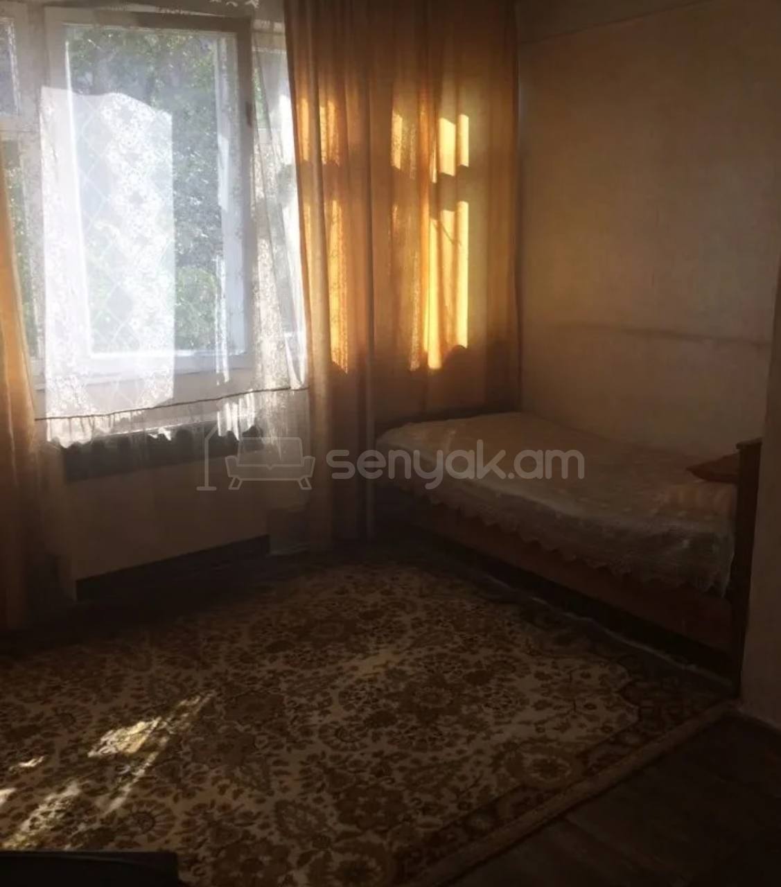 2 Սենյականոց Բնակարան Քարե Շենքում, 50քմ, 3/5 հարկ, Պետական Վիճակում, Կահավորված