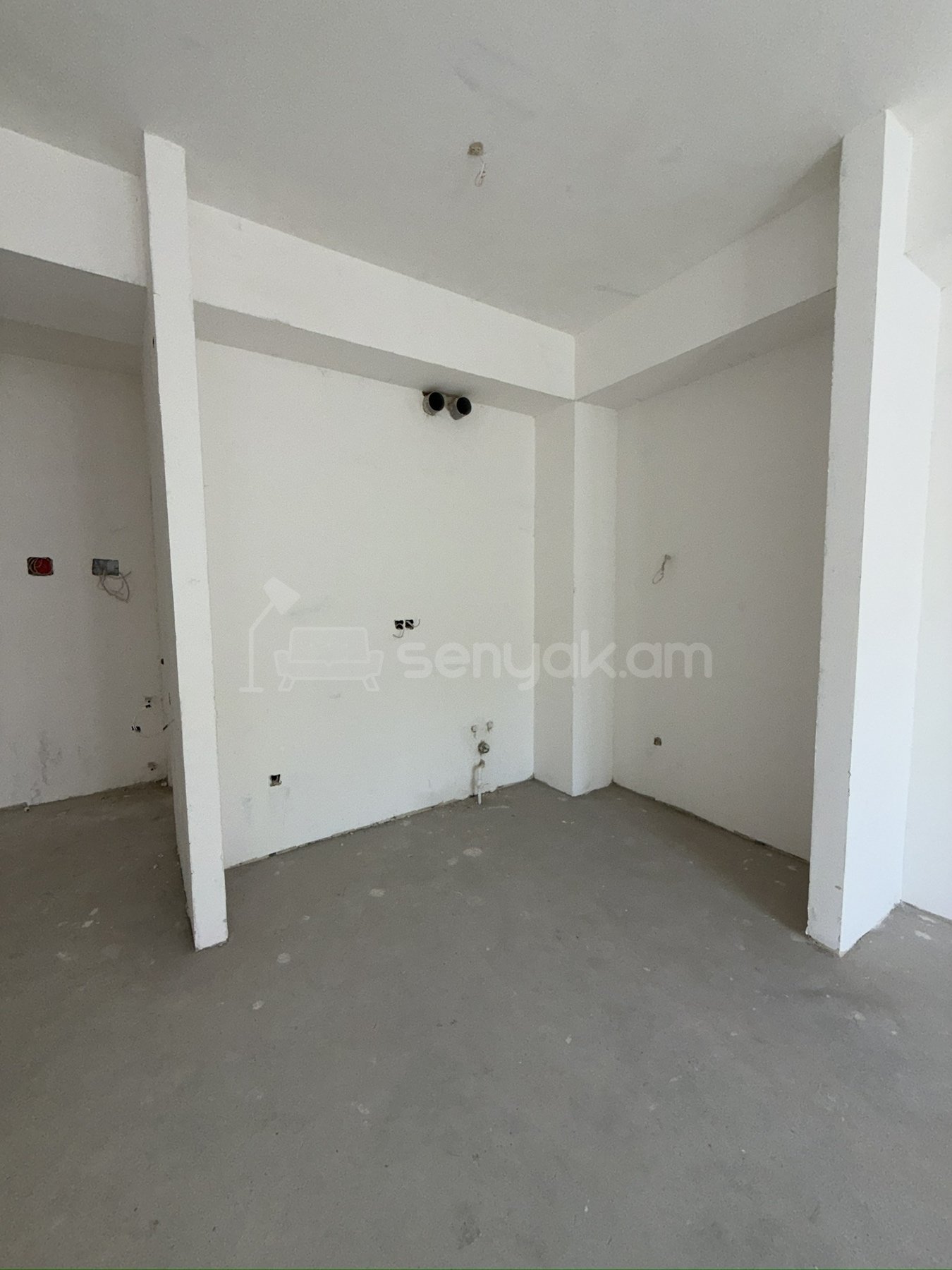 2 Սենյականոց Բնակարան, 45քմ, 5/14 հարկ, Զրոյական Վիճակում