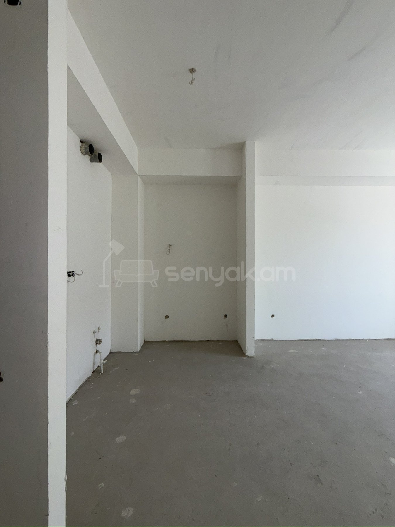2 Սենյականոց Բնակարան, 45քմ, 5/14 հարկ, Զրոյական Վիճակում