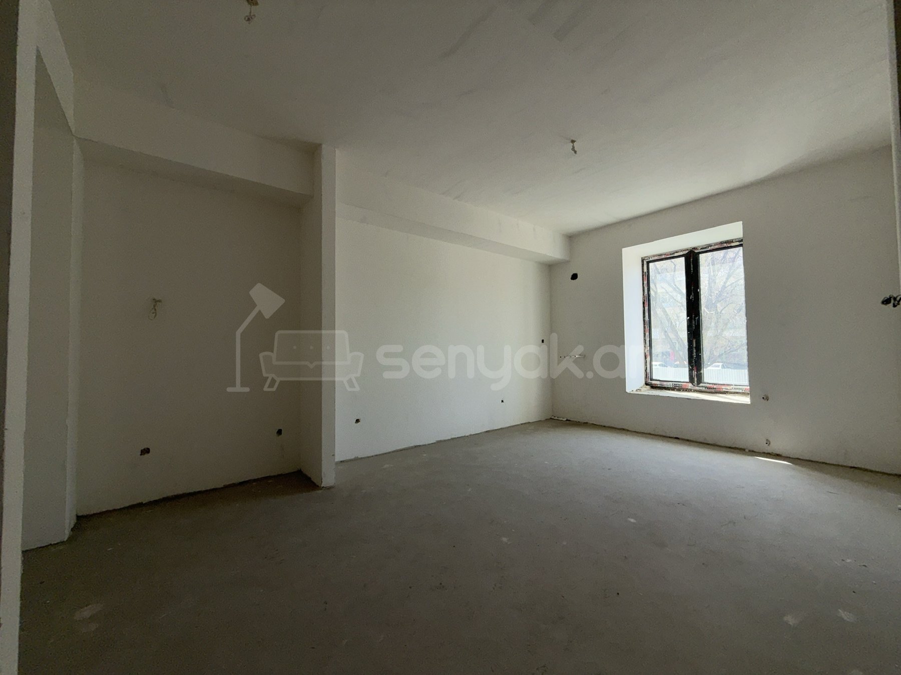 2 Սենյականոց Բնակարան, 45քմ, 5/14 հարկ, Զրոյական Վիճակում