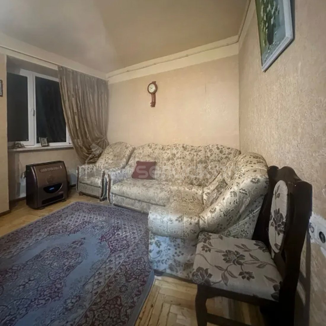 1 Սենյականոց Բնակարան, 41քմ, 2/9 հարկ, Պետական Վիճակում