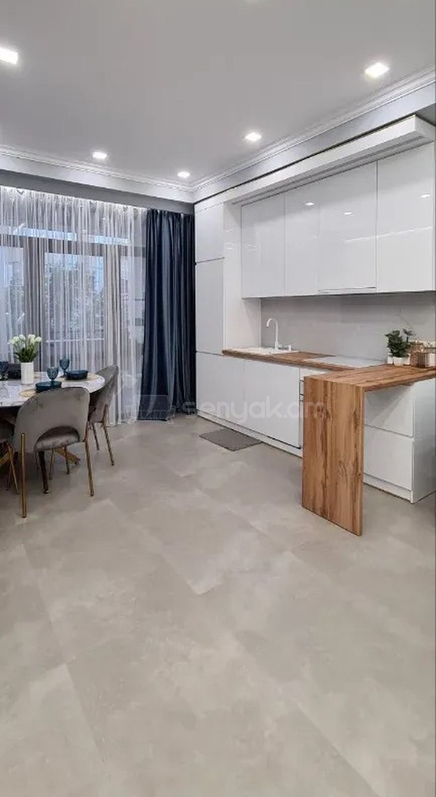 3 Սենյականոց Բնակարան Նորակառույցում, 62քմ, 3/6 հարկ, Դիզայներական Վերանորոգված