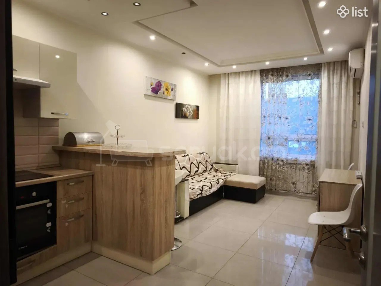 2 Սենյականոց Բնակարան Քարե Շենքում, 52քմ, 5/5 հարկ, Կապիտալ Վերանորոգված, Կահավորված, Արևկող