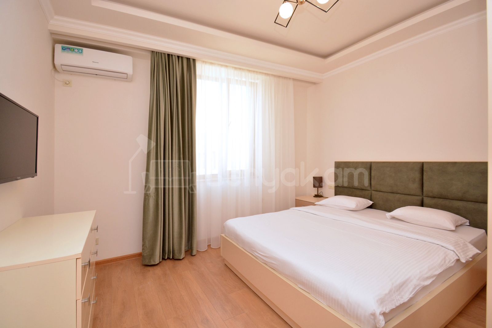 2 Սենյականոց Բնակարան Նորակառույցում, 55քմ, 11/12 հարկ, Դիզայներական Վերանորոգված