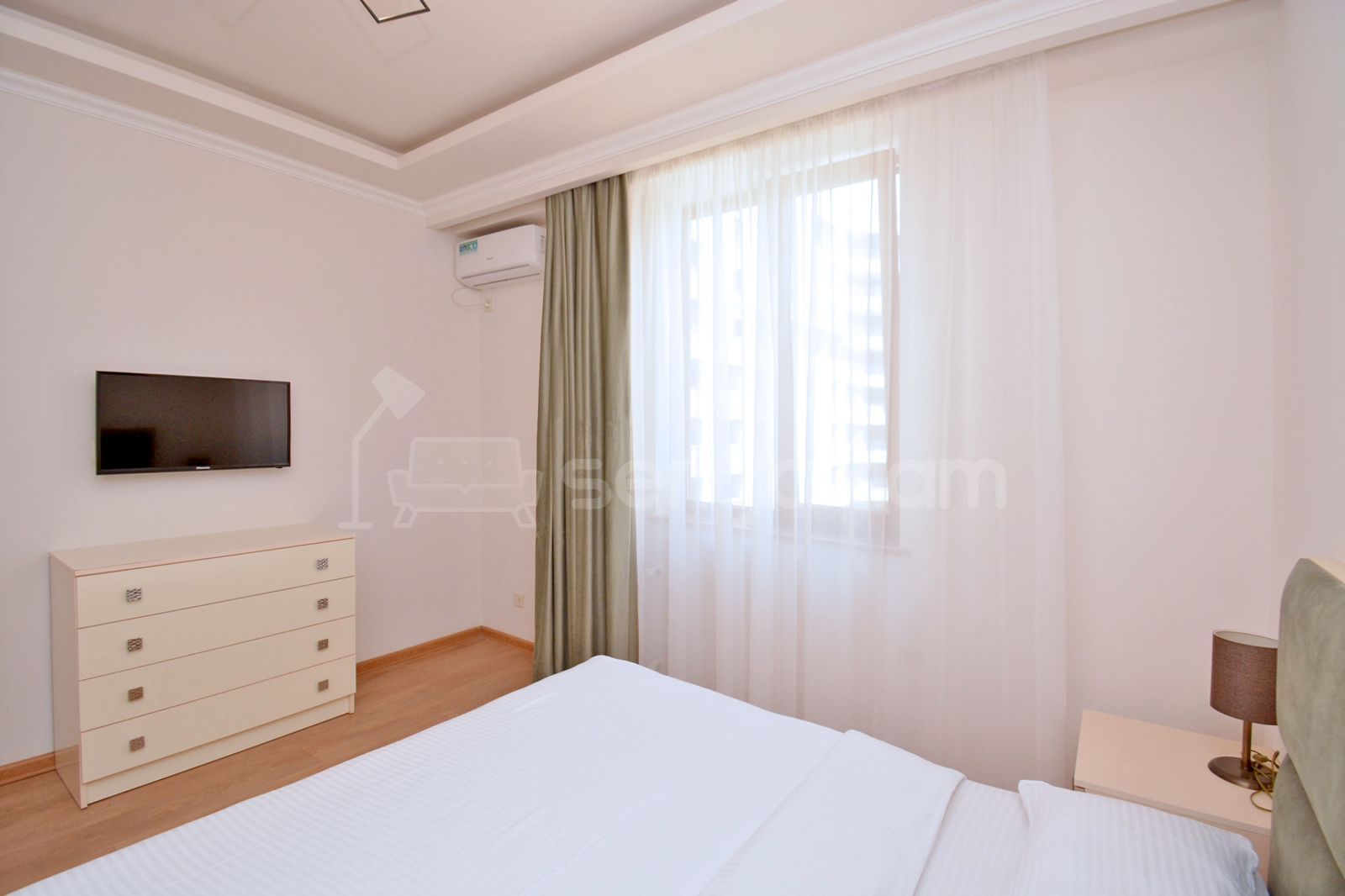 2 Սենյականոց Բնակարան Նորակառույցում, 55քմ, 11/12 հարկ, Դիզայներական Վերանորոգված