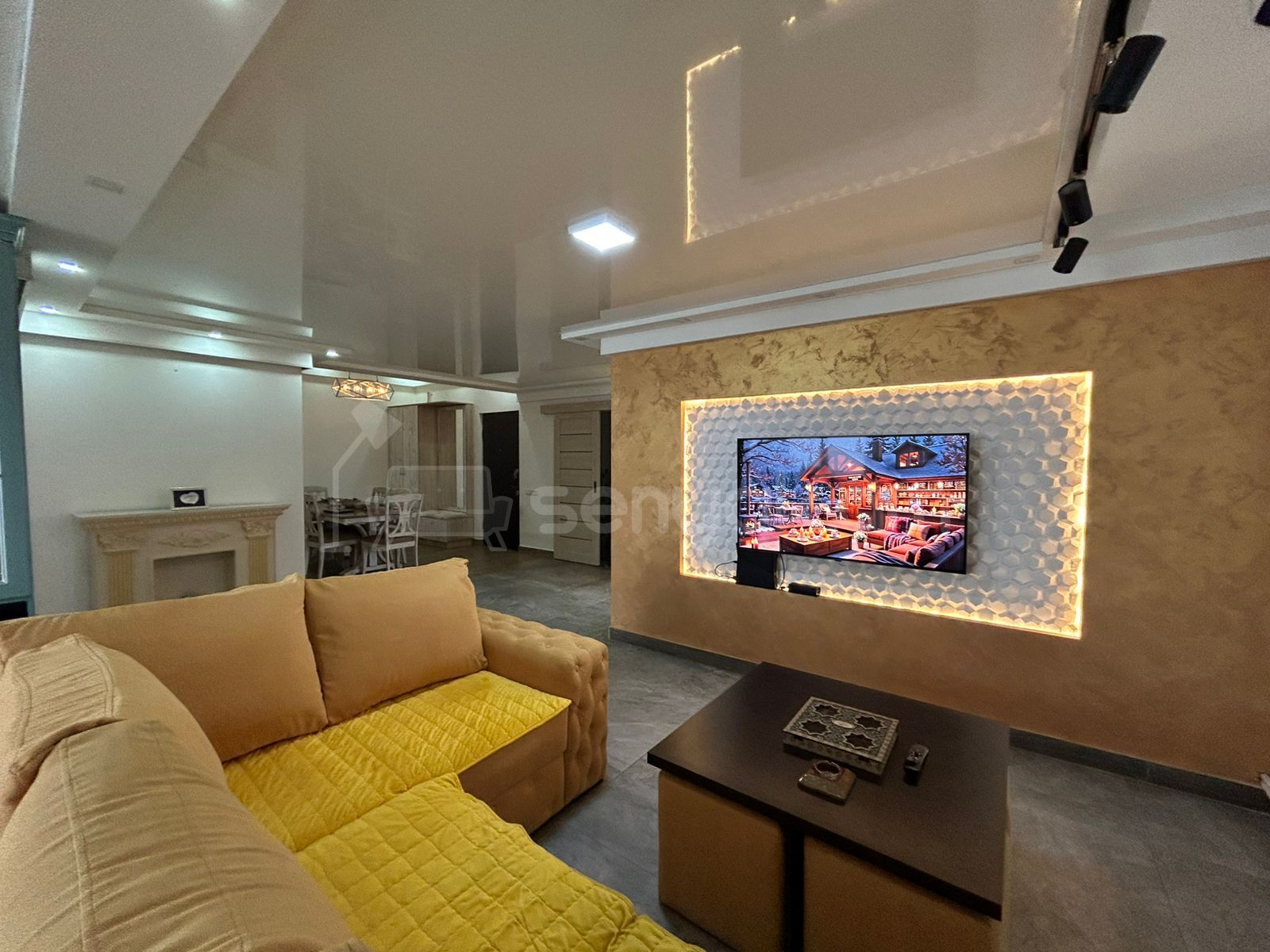 3 Սենյականոց Բնակարան Նորակառույցում, 115քմ, 20/20 հարկ, Դիզայներական Վերանորոգված