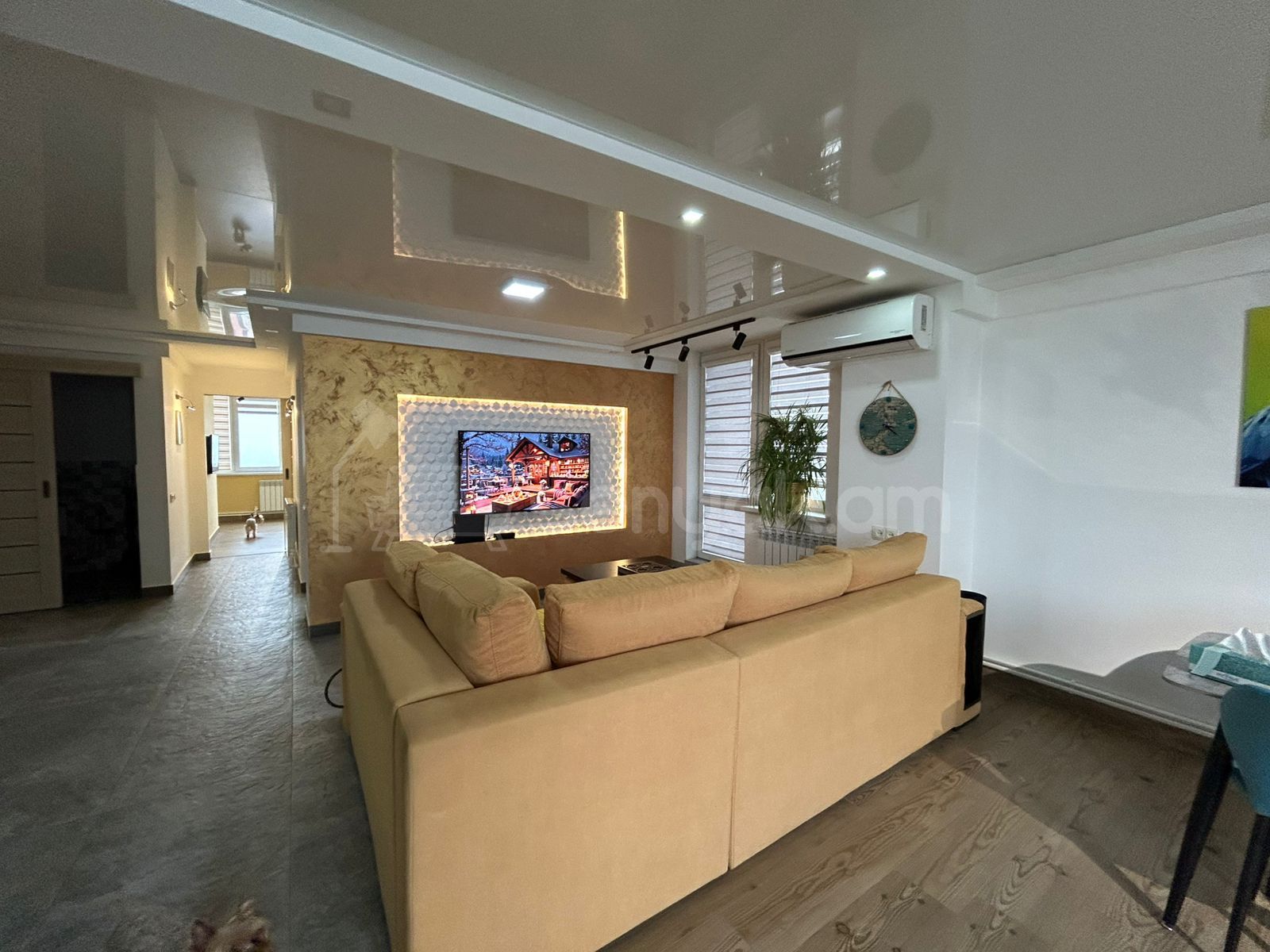 3 Սենյականոց Բնակարան Նորակառույցում, 115քմ, 20/20 հարկ, Դիզայներական Վերանորոգված