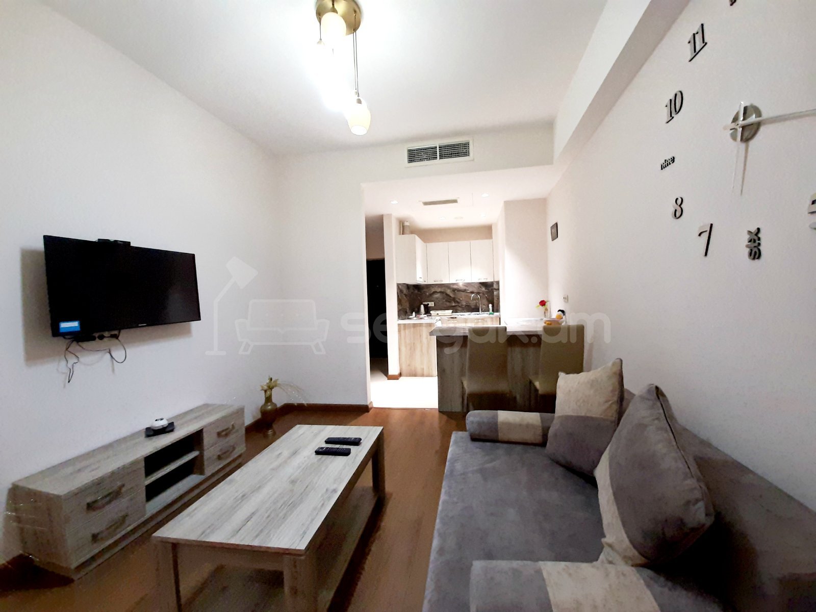 2 Սենյականոց Բնակարան Նորակառույցում, 55քմ, 5/12 հարկ, Դիզայներական Վերանորոգված